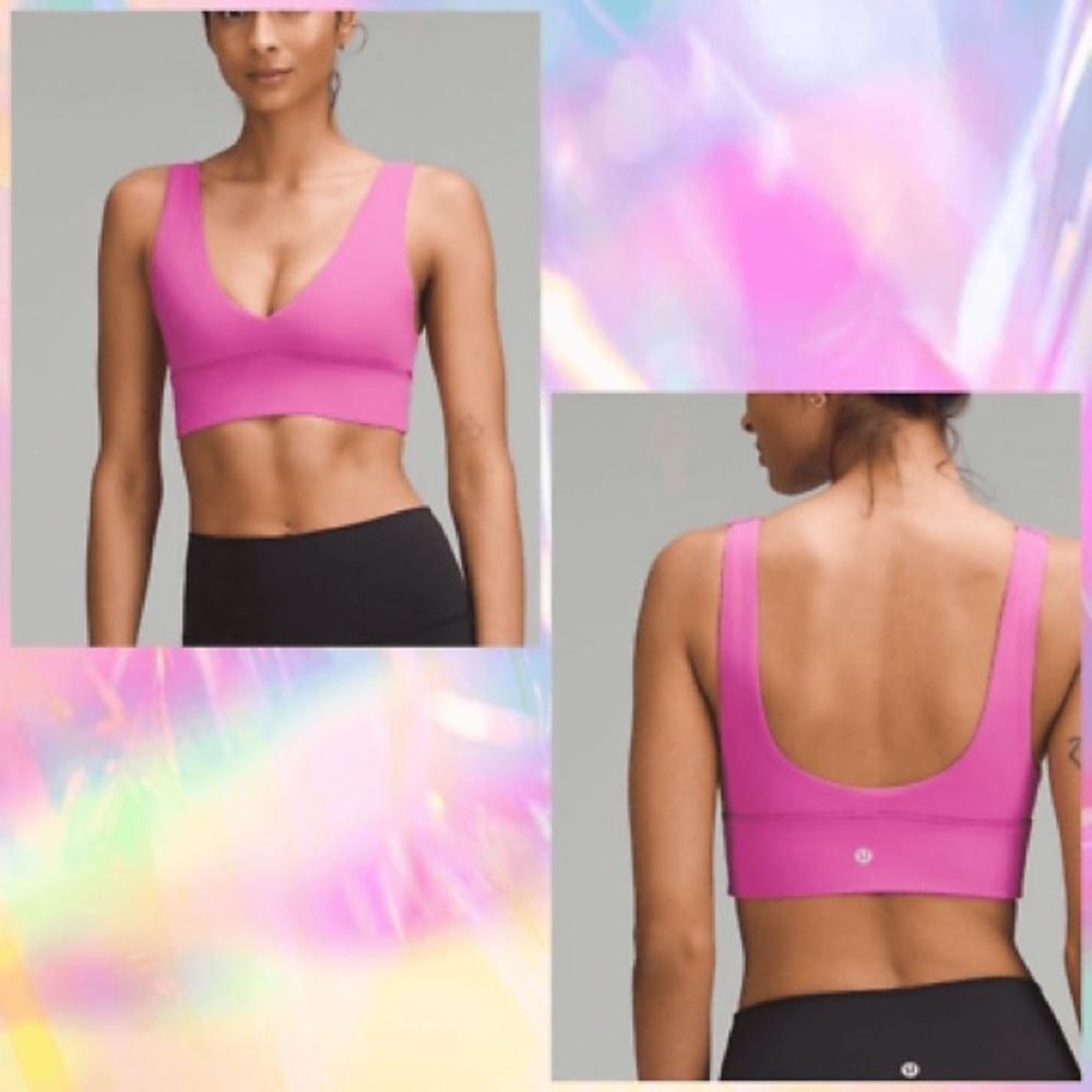 Lululemon Pow Pink tone align bra c/d